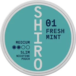 Shiro #01 Fresh Mint Medium Slim