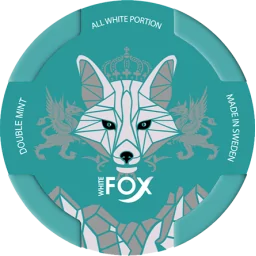 White Fox Double Mint Slim Extra Strong