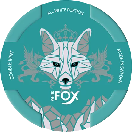 White Fox Double Mint Slim Extra Strong