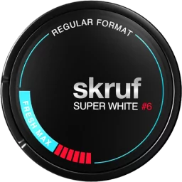 Skruf Super White Fresh Max #6 Regular