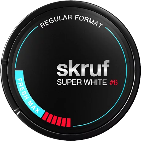 Skruf Super White Fresh Max #6 Regular