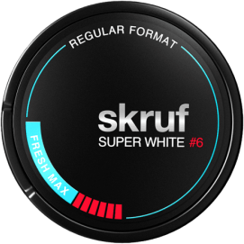 Skruf Super White Fresh Max #6 Regular