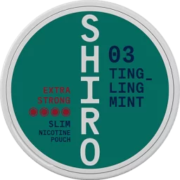 Shiro #03 Tingling Mint Extra Strong Slim