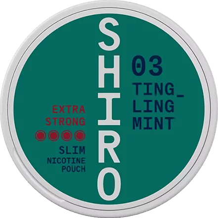 Shiro #03 Tingling Mint Extra Strong Slim