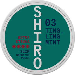 Shiro #03 Tingling Mint Extra Strong Slim