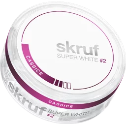 Skruf Super White Cassice Slim Normal