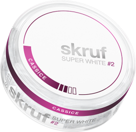 Skruf Super White Cassice Slim Normal