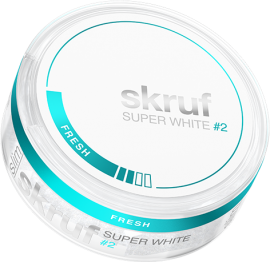 Skruf Super White Fresh #2 Slim Normal