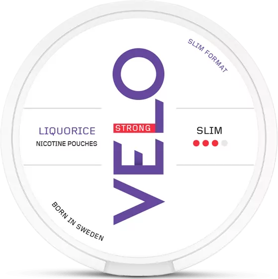 VELO Liquorice Strong Slim