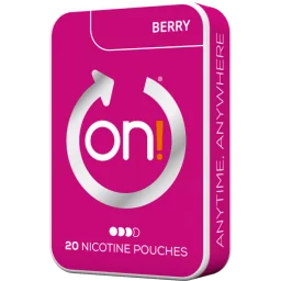 ON! BERRY 6MG DRY MINI POUCHES