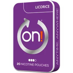 On! Licorice 6 mg Mini Strong