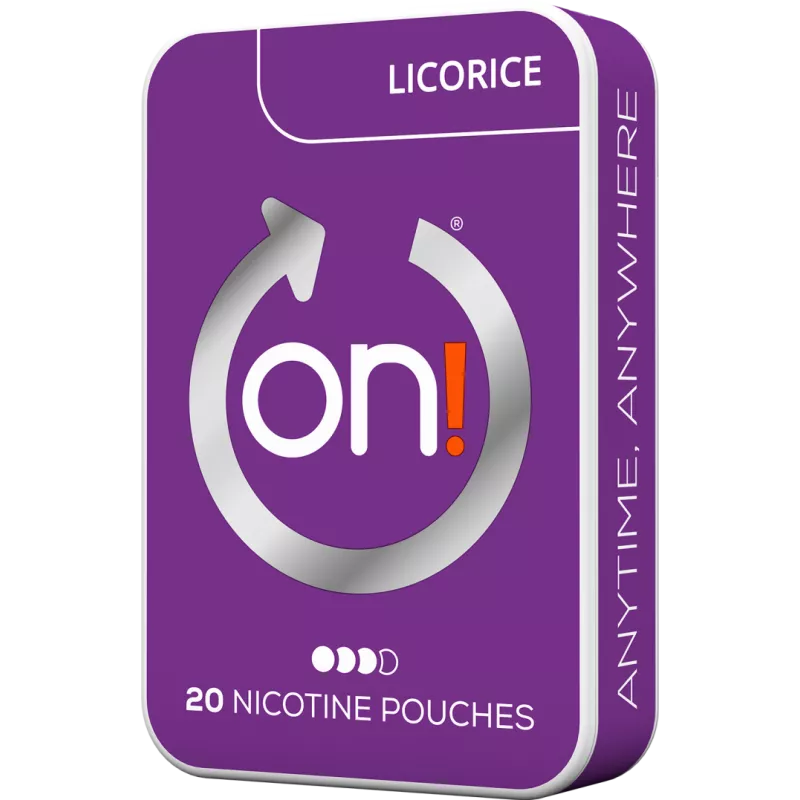 On! Licorice 6 mg Mini Strong